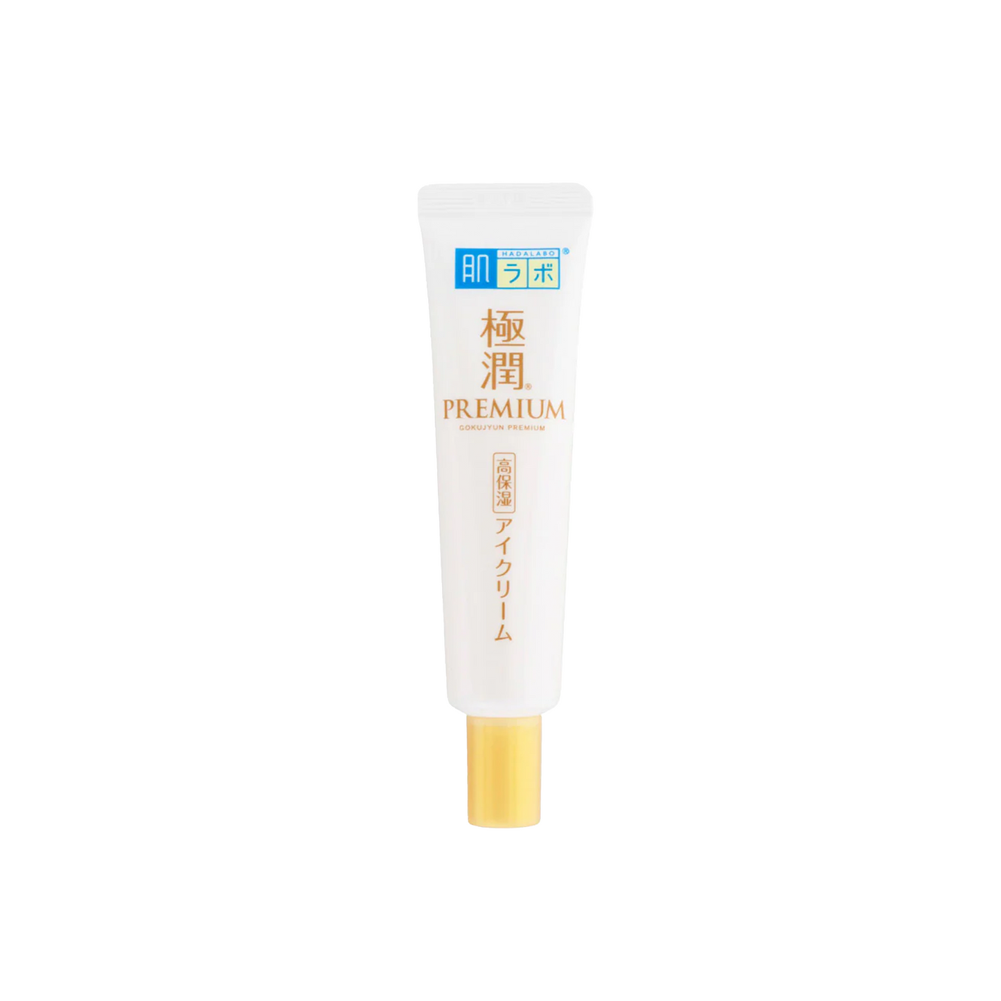 HADA LABO - Crème contour des yeux à l'acide hyaluronique de qualité supérieure Gokujyun 